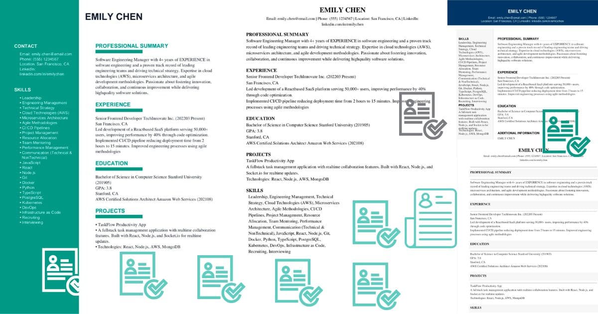 Free Resume Templates That Actually Get Interviews (2025 Professional Designs)